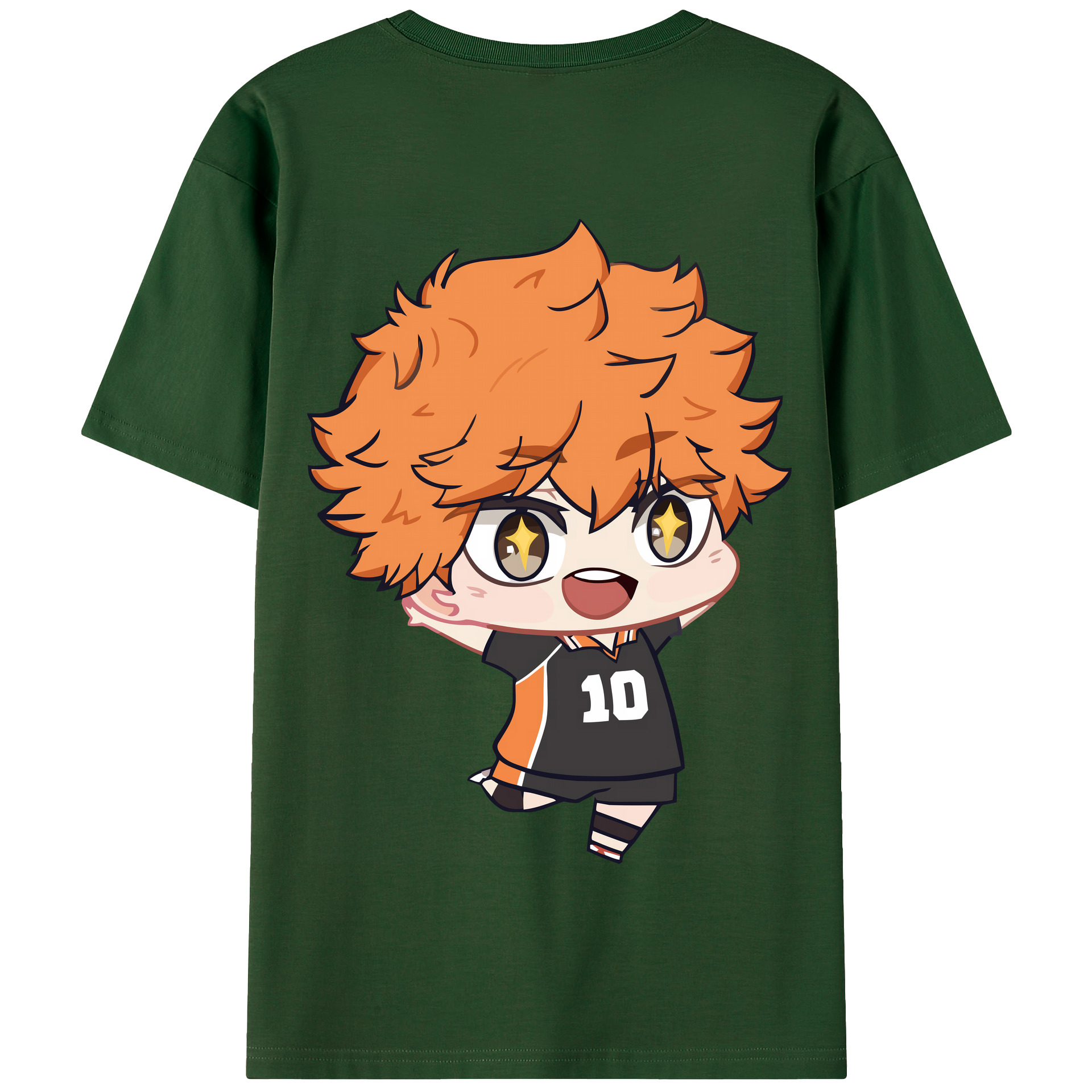 （画像用） ハイキュー!! Haikyu!! 綿100％半袖Tシャツ（背面プリント）